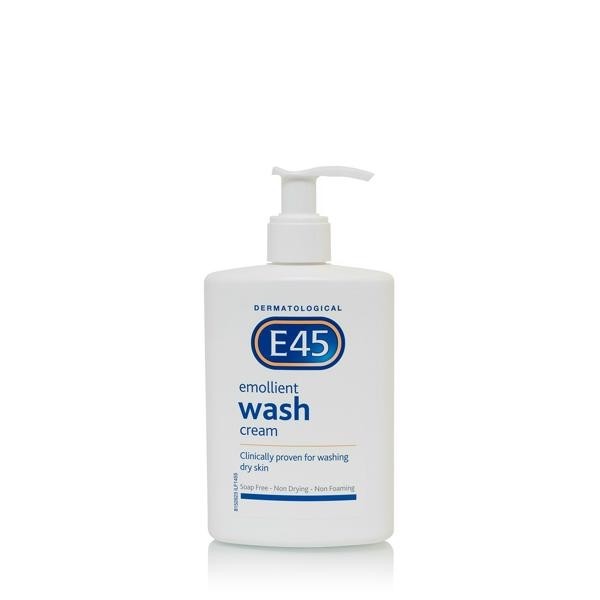 E45 Emollient Wash Cream or Moisturising Lotion (Pump Packs)