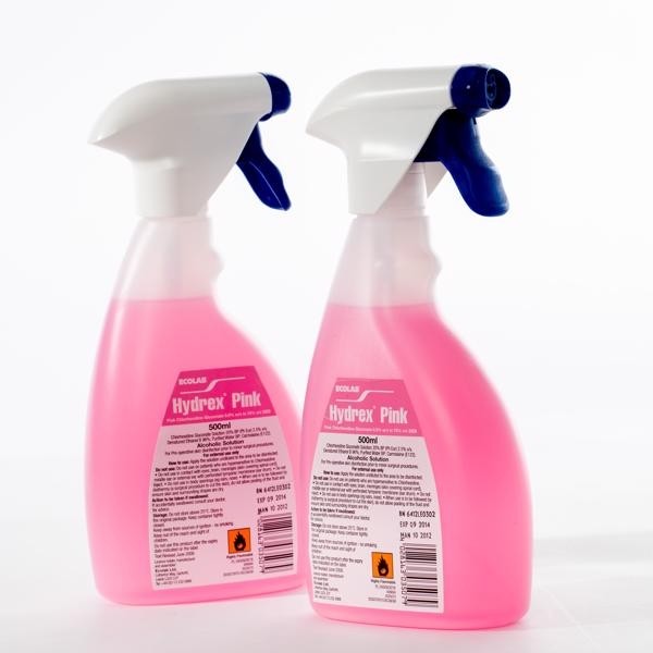 Hydrex Pink Pre-Procedure Spray - 500ml