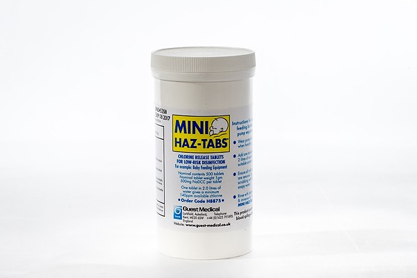 Sterilizing Tablets - Mini Haz-Tabs x 500