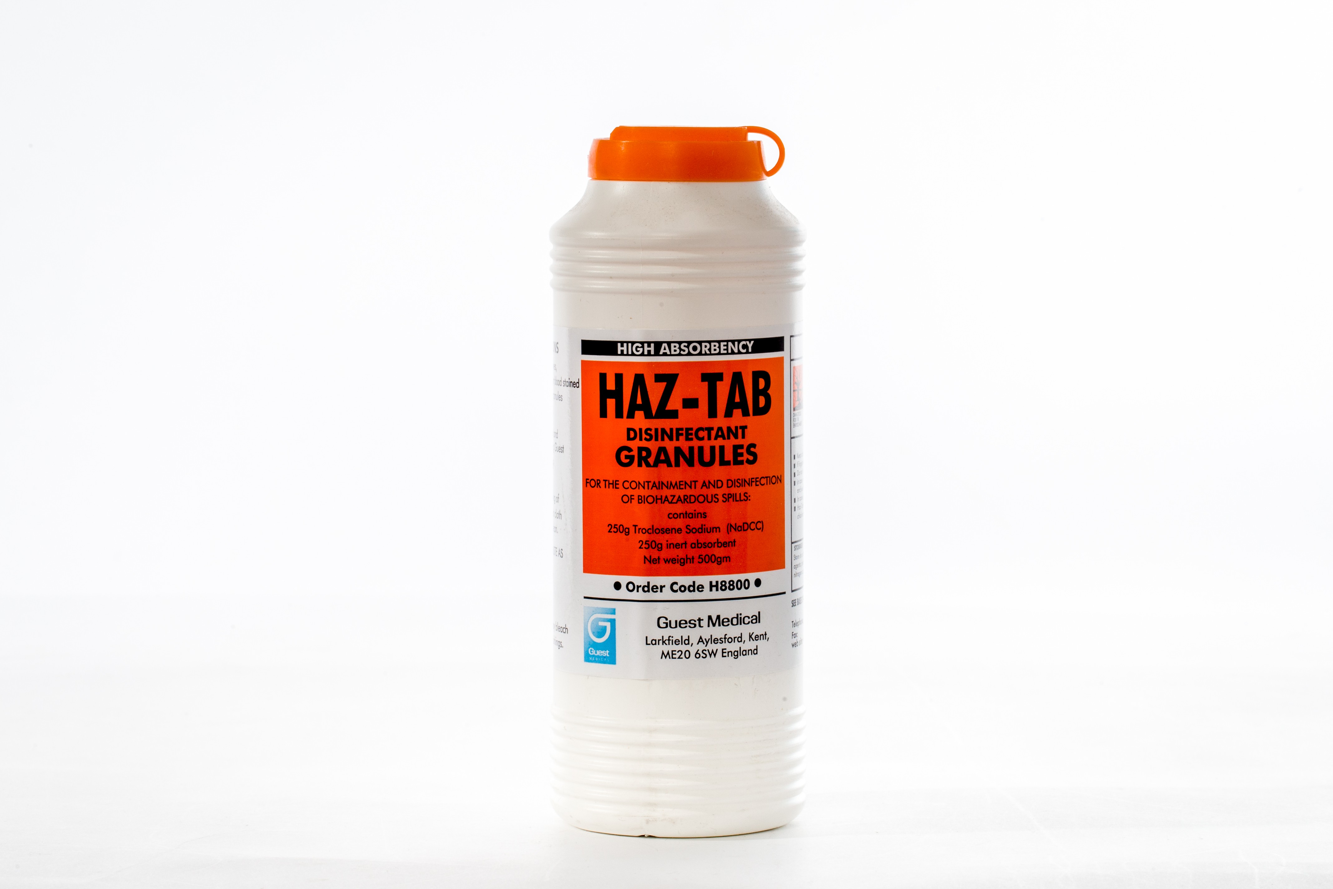 Disinfectant Granules - Haz-Tab - High Absorbancy - 500g