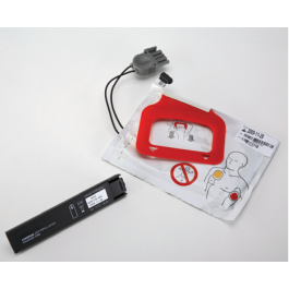 Defibrillator Pad / Battery Pack - Physio-Control CHARGE-PAK Battery & Electrode Kit 