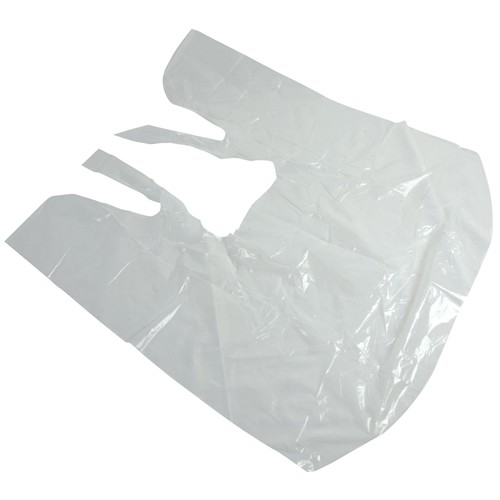 Ear Syringe Cape - Polythene - Disposable x 100