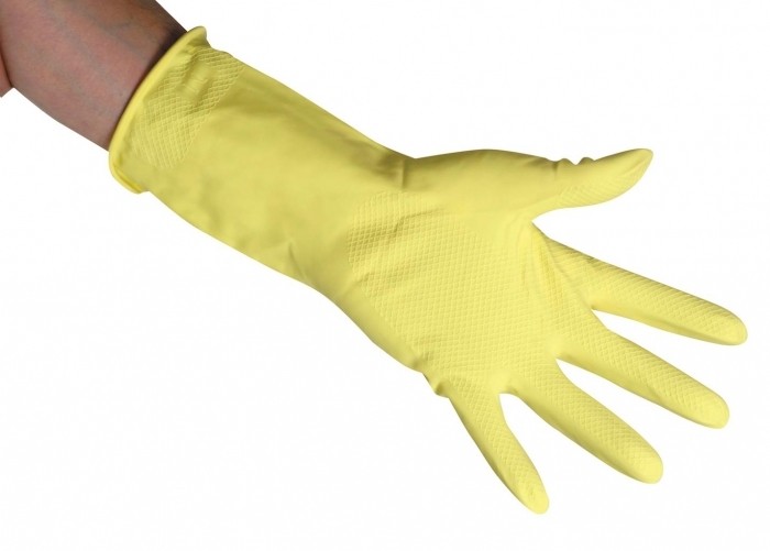 Gloves - Rubber, Household (12 pairs per pack)