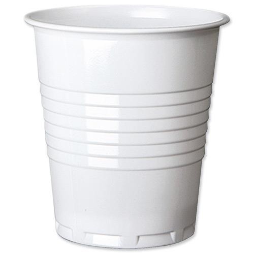 Plastic Cups - Squat 7oz - White (Sleeve or Case)