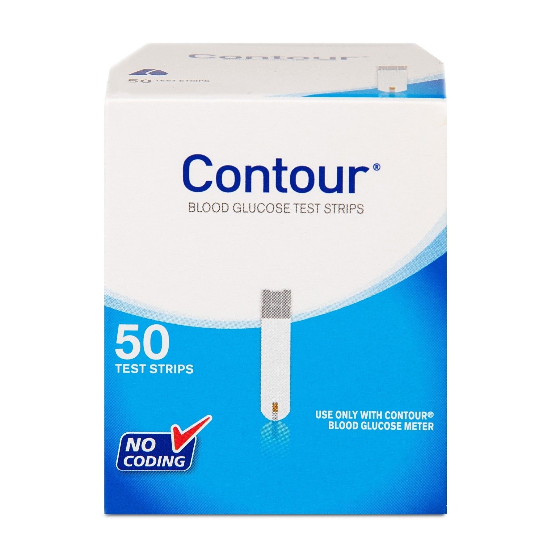 Ascensia Contour Blood Glucose Test Strips - 4 Types