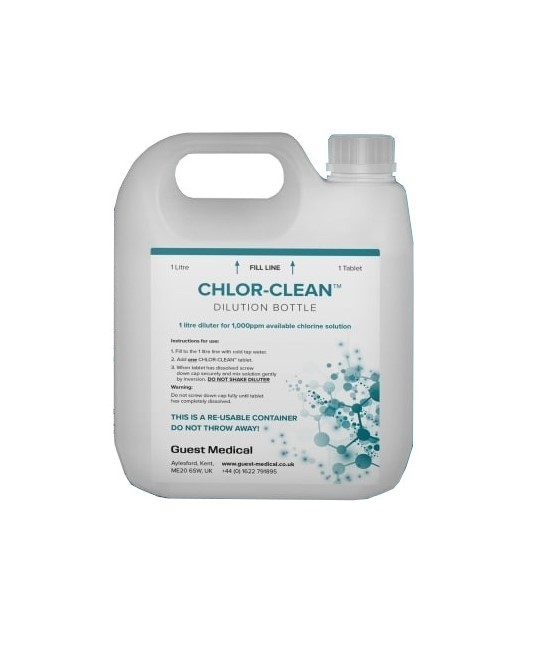 Chlor-Clean Dilution Bottle 1 litre