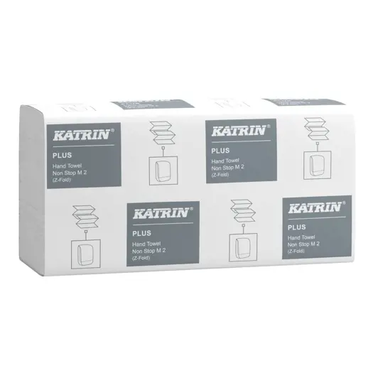Hand Towels Z-Fold - Katrin Non Stop White 2ply