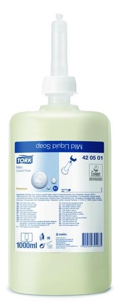 Liquid Soap Mild (Cartridge) Tork - 1 litre (x 6)