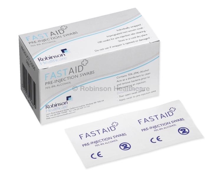 Swabs - Pre-injection (FASTAID) x100