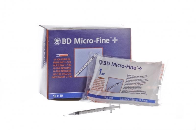 Syringes - BD Micro-Fine™+ 1ml - 29G x 13mm