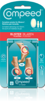Plasters - Blister Mix Pack - Compeed - pack of 5