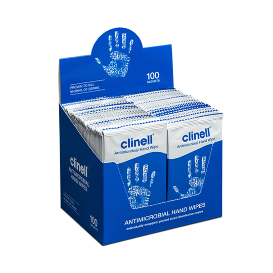 Clinell Antimicrobial Hand Wipes