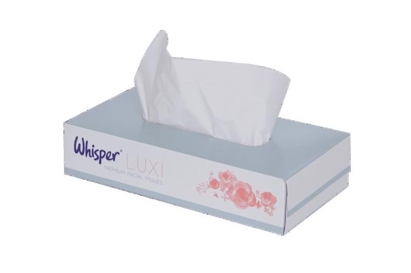 Tissues - Whisper Luxi Premium Facial (x 1 Box)