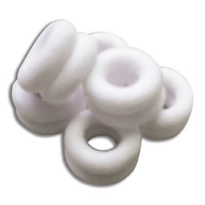 White Cotton Finger Bobs (x6)		