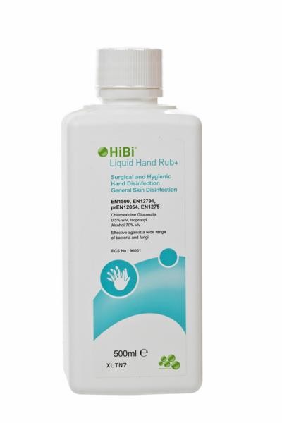 Hand Rub - Hibi Liquid Hand Rub + 500ml (formerly Hibisol)