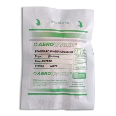 Finger Dressing - HSE 4.5X4.5cm	(x 12)