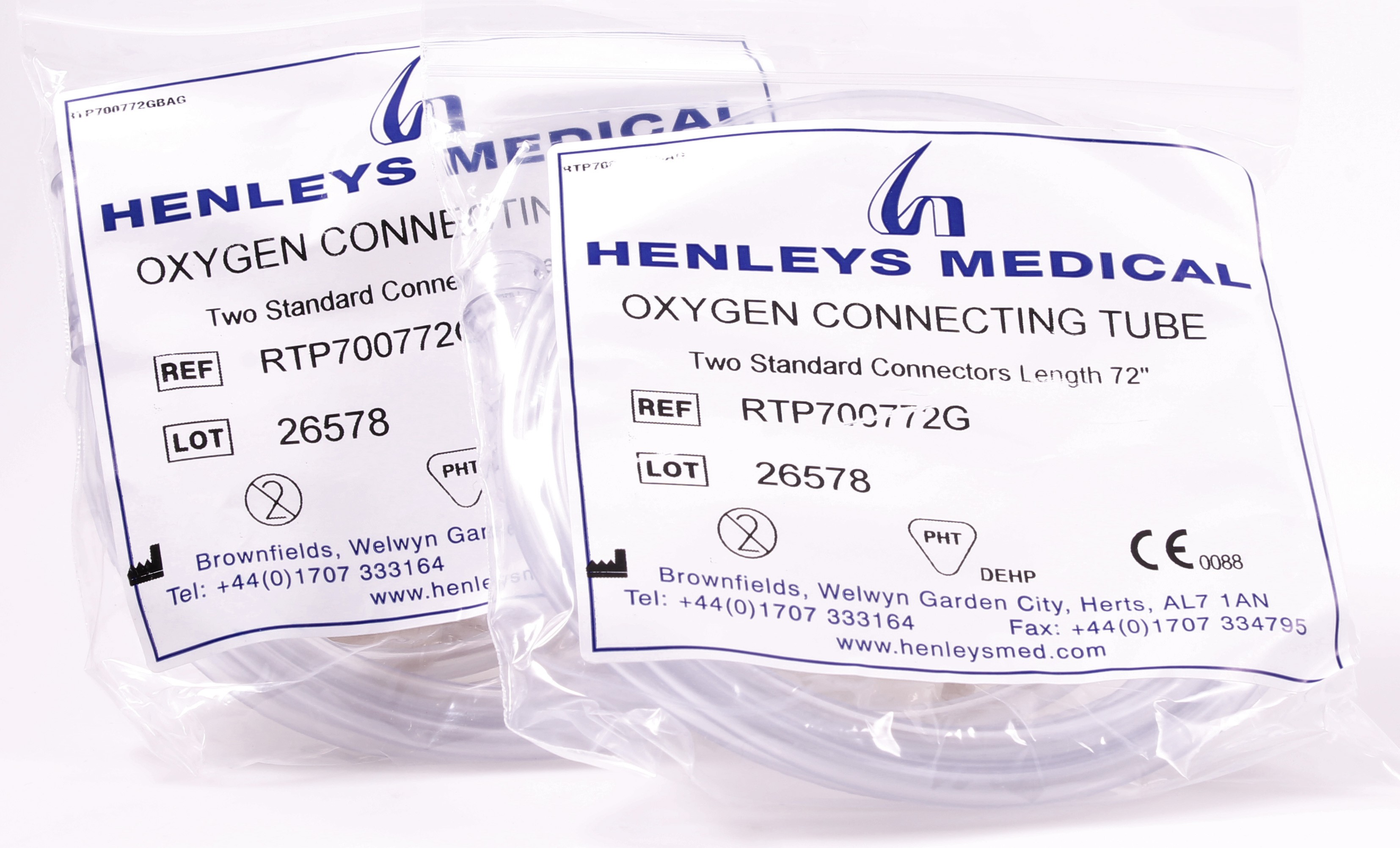 Nebuliser/Oxygen Tubing (2mtr)