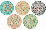 Eye tests - Ishihara colour plates - set of 24 plates
