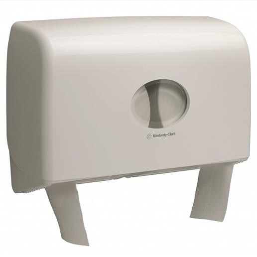 KC Aquarius Twin Mini Jumbo T/roll dispenser - 6947