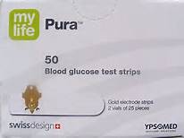 Diagnostic Test Strips - Mylife Pure Blood Glucose (x50)