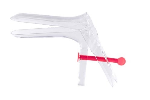 Parburch Universal Vaginal Specula (Medium - Red)