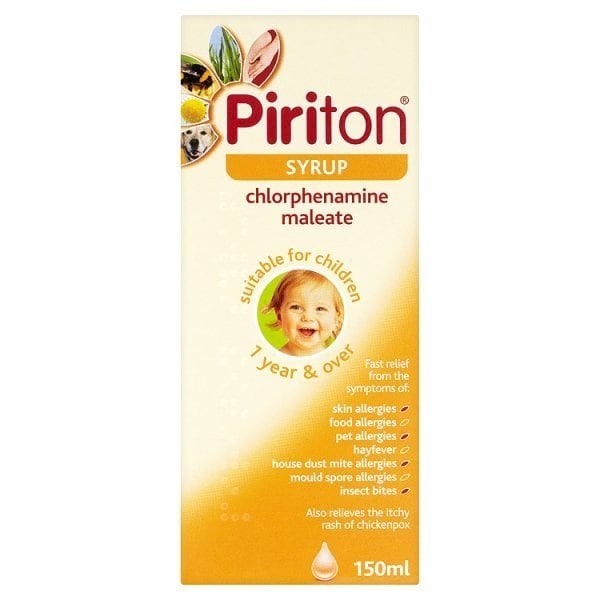 Piriton Syrup 2mg/5ml - 150ml 