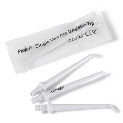 Ear Syringe Disposable Jet Tips (Projet) x 100