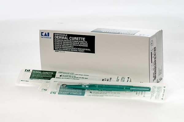 Ring Curettes - Kai Disposable Stainless Steel (x 20) - 5 Sizes