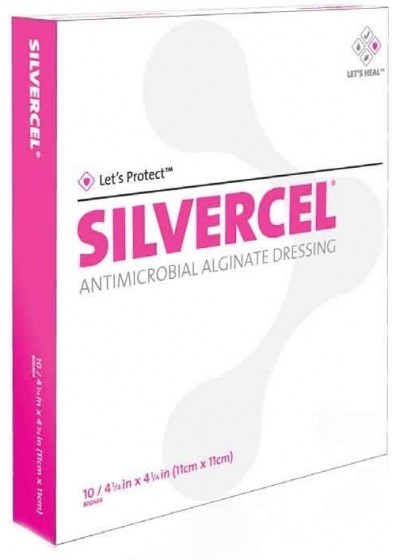 Dressings - Silvercel 11x11 cm (x10)