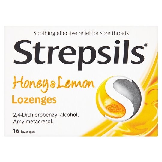 Strepsils Honey & Lemon Lozenges  (x24)