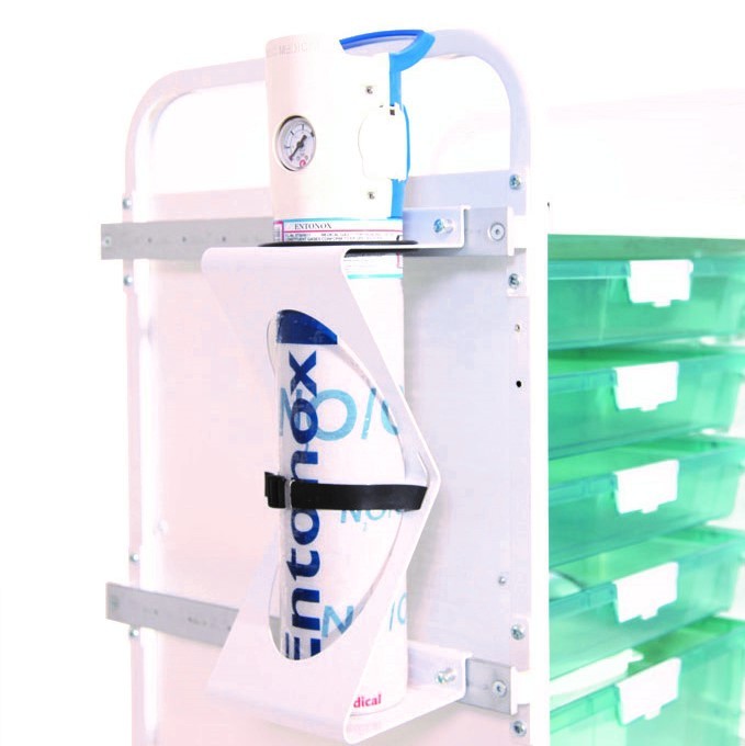 Oxygen Bottle Holder (Vista Trolley Accessories)