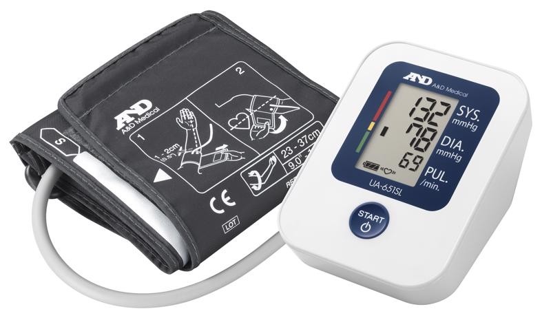 Blood Pressure Monitor - Digital - Upper Arm - A&D UA-651SL