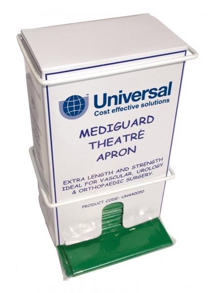 Polythene Aprons - Mediguard Theatre (Universal) Green