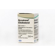Diagnostic Test Strips - Accutrend Cholesterol (x25)