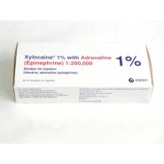 Xylocaine (Lidocaine) 1% with Adrenaline 100mcg/20ml - (1 in 200,000) 5x20ml Vial