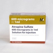 Atropine 600micrograms/1ml Solution for Injection ampoules (x10)	