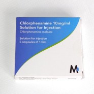 Chlorphenamine 10mg/1ml Solution for Injection (X5)	