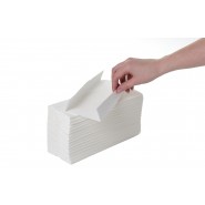 Hand Towels - C-Fold 2 Ply White - Economy x2400