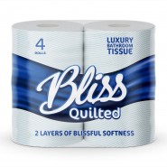 Toilet Tissue Roll - Luxury  (40 rolls x 200 sheet)