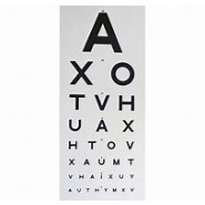 Eye tests -AOX Snellen 6m Letter Panel Reversible