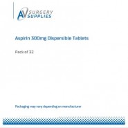 Aspirin 300mg Dispersible Tablets (X32)		