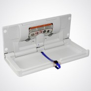 Dolphin Horizontal Nappy Changing Unit BC100EH (open)