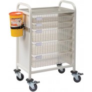 Multi-Store phlebotomy trolleys - CA4202P4D