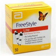Diagnostic Test Strips - Freestyle Lite Blood Glucose (X50)