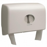 KC Aquarius Twin Mini Jumbo T/roll dispenser - 6947