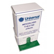 Polythene Aprons - Mediguard Theatre (Universal) Green