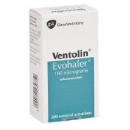 Ventolin 100mcg/dose Evohaler 200 doses