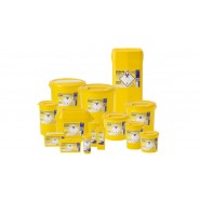 Sharps Bin - Yellow Range (yellow lid)