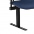 Detail of standard black frame with 'T' leg